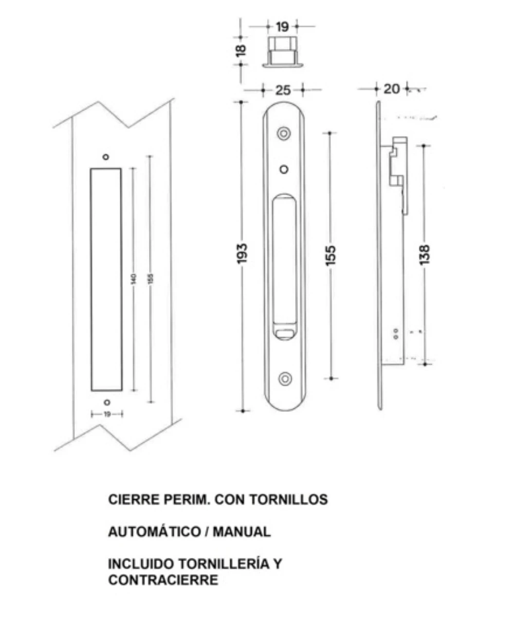 cierre-embutido-perimetral-1900A.CT-M- cierre-embutido-perimetral-1900A.CT-M-dibujo-tecnico